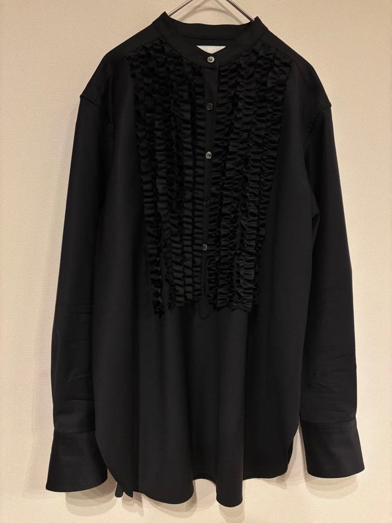 極美品 23区 R ウールトロストレッチフリルブラウス 38 - メルカリ