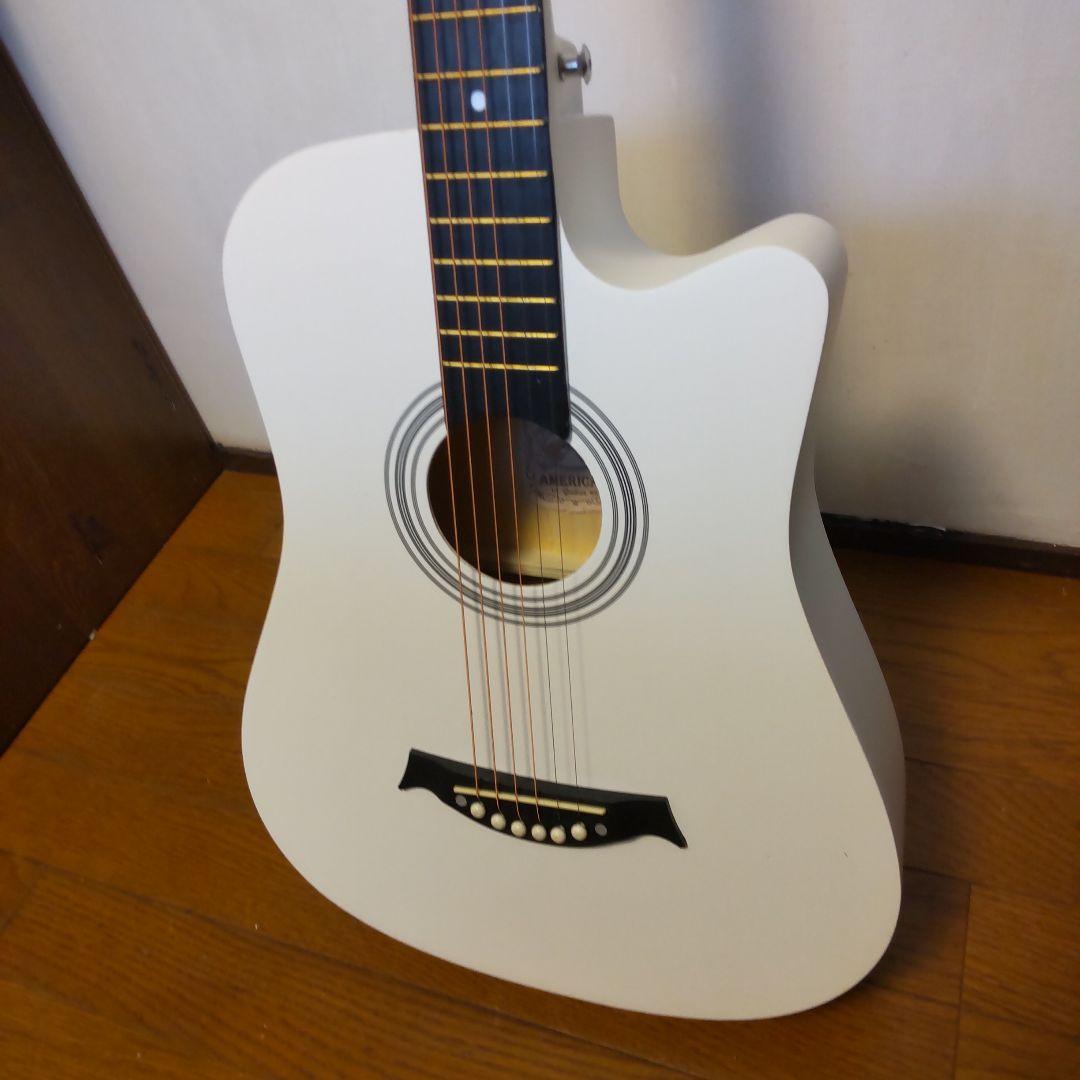 新品！ カッタウェイデザイン 白いアコースティックギター ZEMAITIS CAF-90HCW WHT AB エレアコ ハート形ホール カッタウェイ