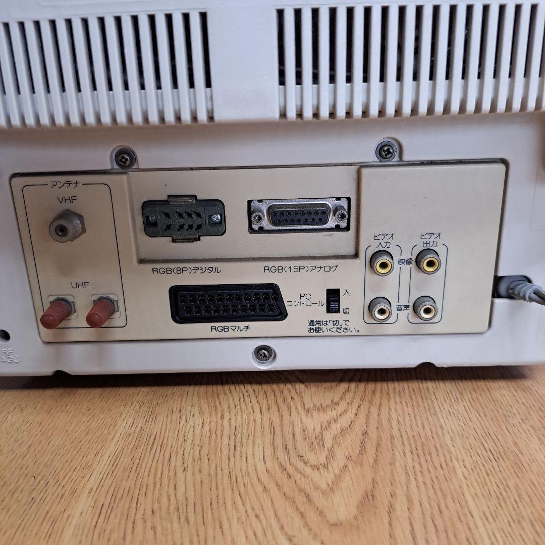 NECカラーテレビPC-TV352型 2 AUTO SCAN ブラウン管モニター