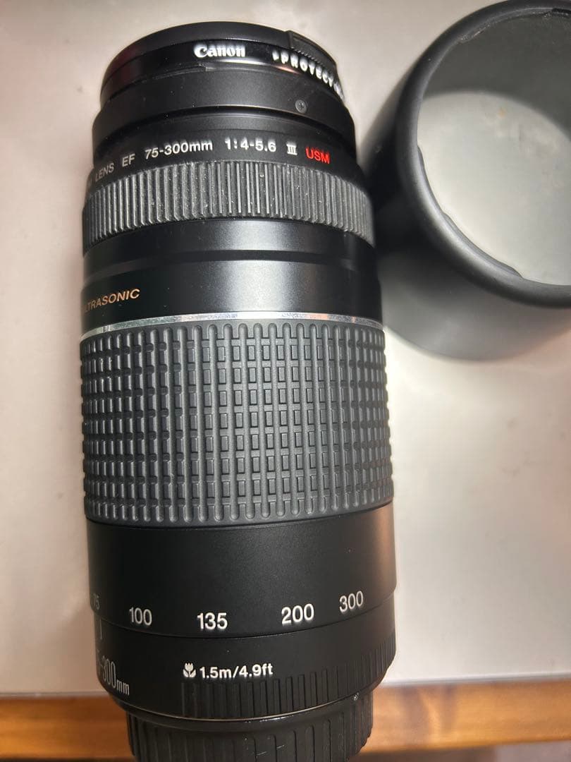 Canon EF 75-300mm F4.5-5.6 III USM動作美品
