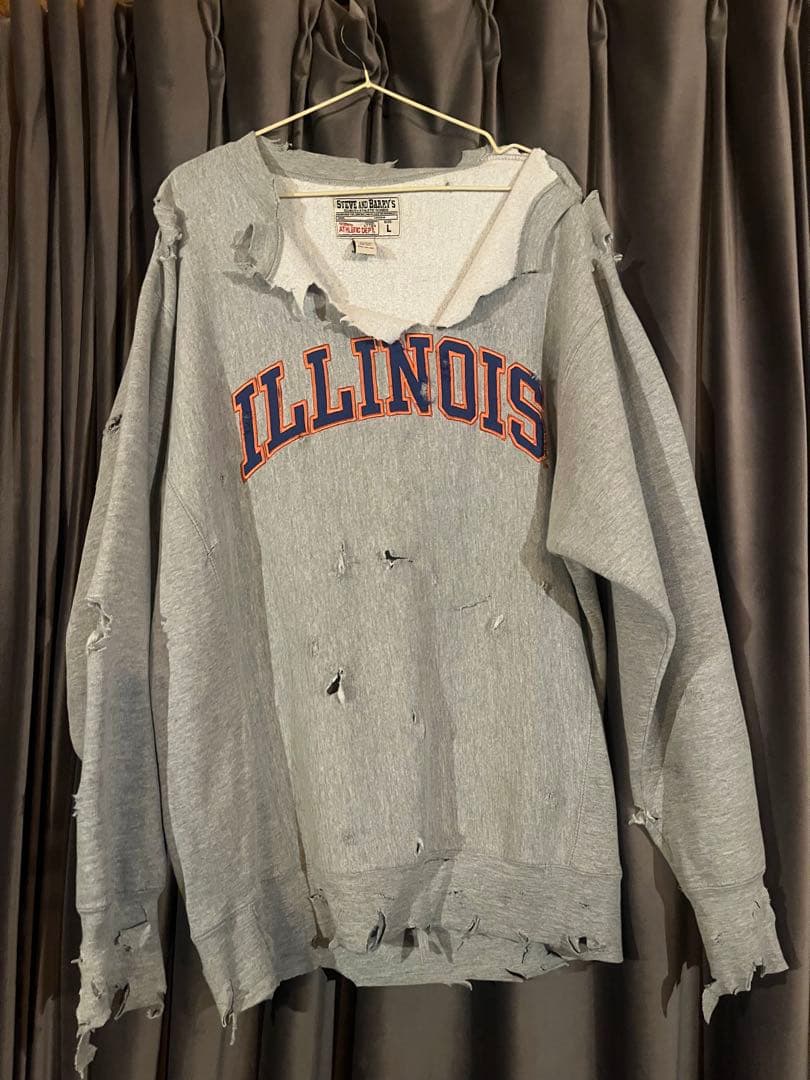 古着】ボロスウェット 【値下げ可】スウェット ダメージ加工 常田大希