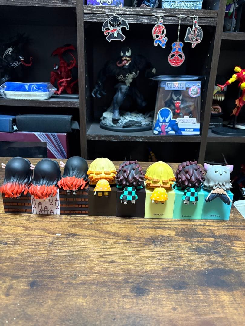 鬼滅の刃 ひっかけフィギュア 8体セット - メルカリ