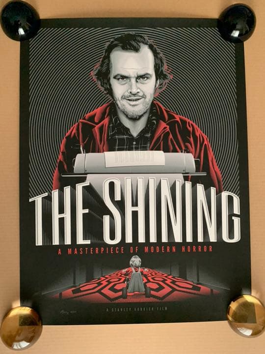 入手困難】tracie ching 映画「シャイニング」シルクスクリーン作品