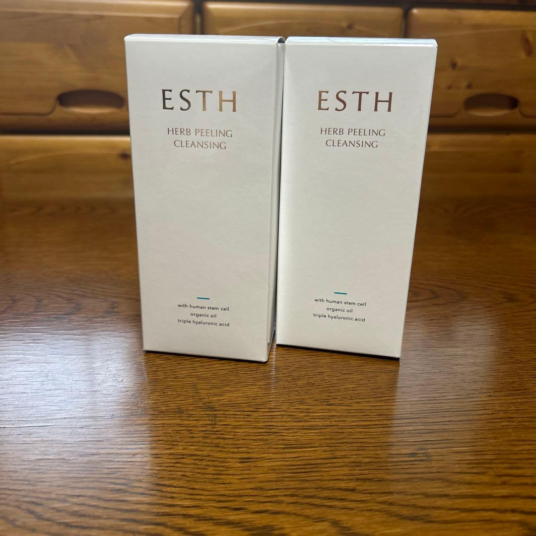 ESTH ハーブクレンジング　２個セット ESTH 毛穴 エス ピーリング ハーブ クレンジング 120g 洗顔 美容液