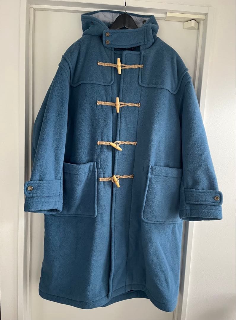 ヤ*ナ様 NAUTICA フリース ダッフルコート ブルー Lの通販はau PAY