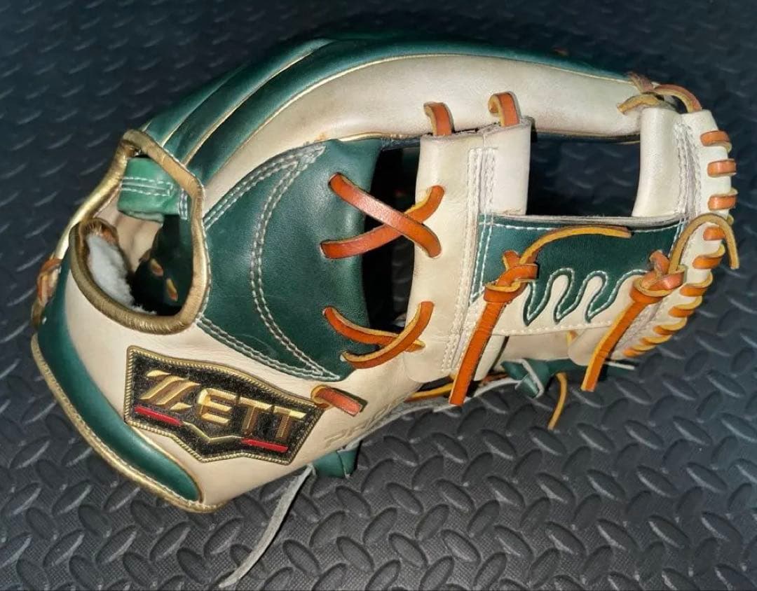 即戦力」 ZETT 今宮モデル 限定モデル グローブ 薬指リング付き