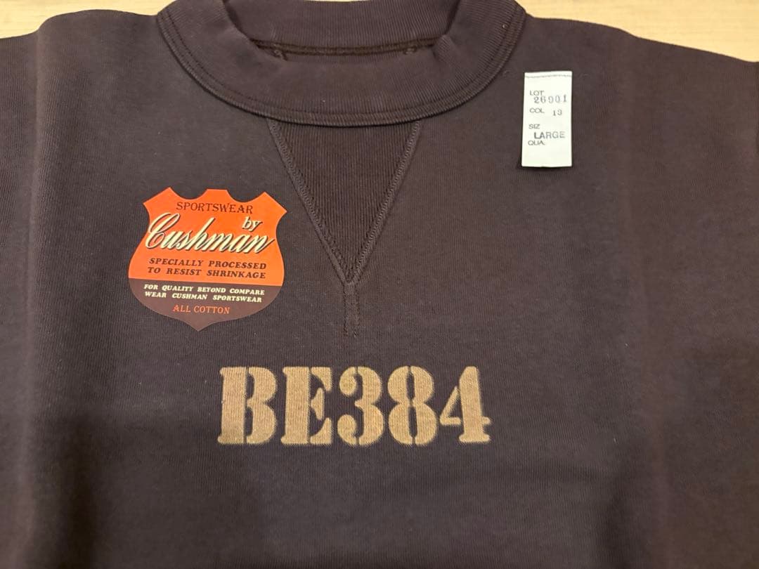 新品未使用】クッシュマン スウェット（検索）マッコイウエアハウス