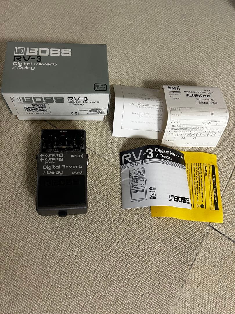 BOSS RV-3 デジタルリバーブ/ディレイ - メルカリ