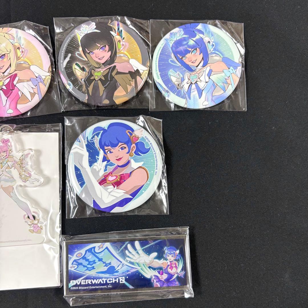 オーバーウォッチ2 ラッフルくじ缶バッジ アクリルキーホルダー等