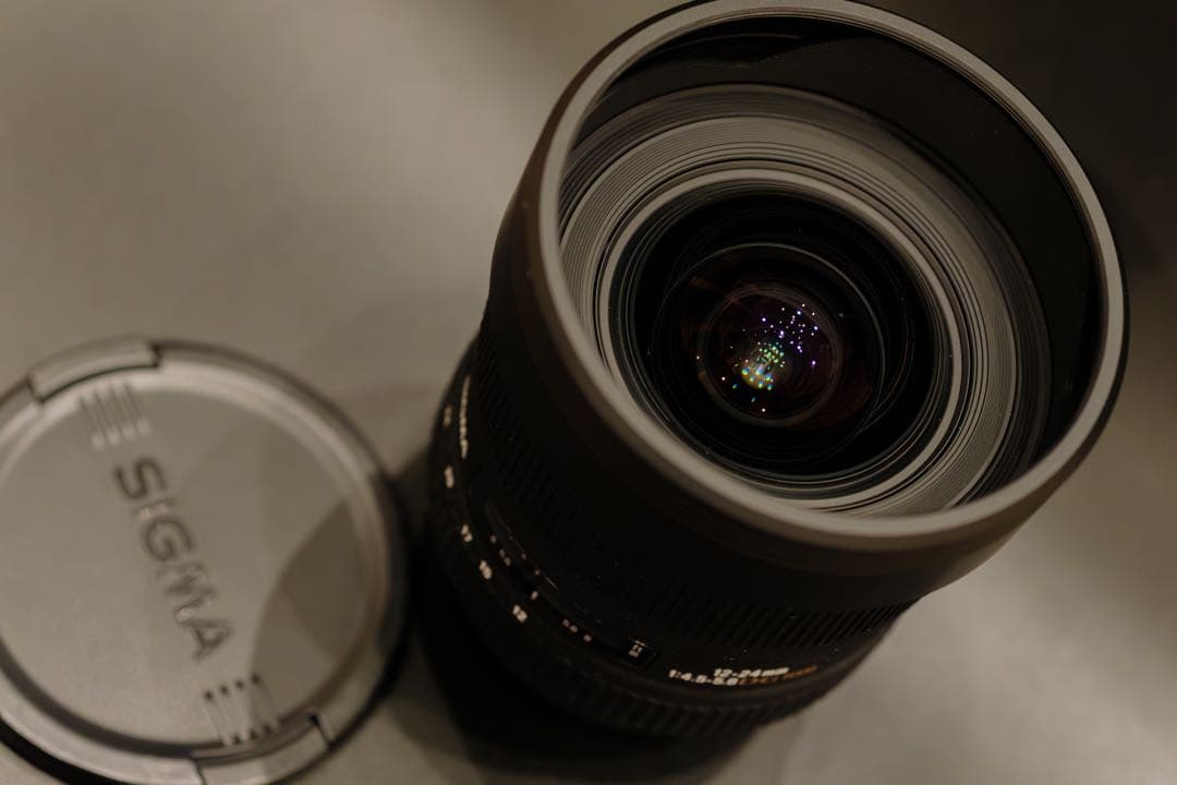 美品 SIGMA 12-24mm F4.5-5.6 EX DG EFマウント