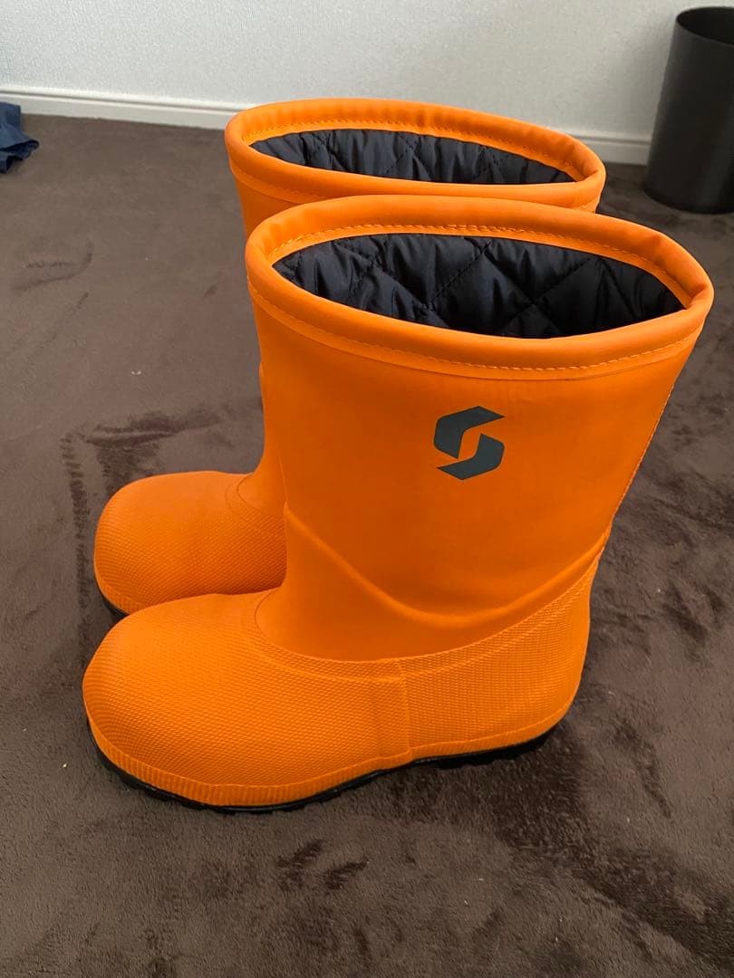 冷蔵庫長靴 -60度 26.0cm オレンジ シバタ工業 NR013