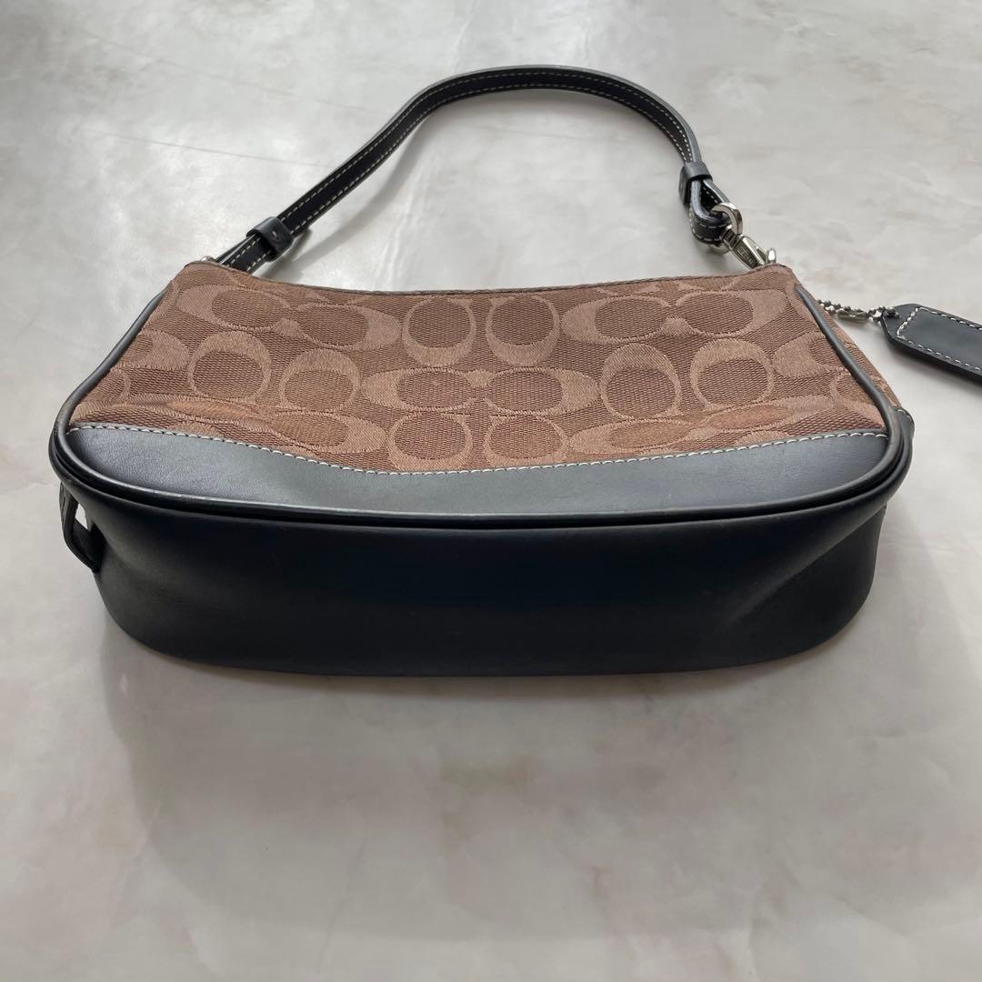 美品】COACH コーチ ワンショルダーバッグ アクセサリーポーチ Y2K