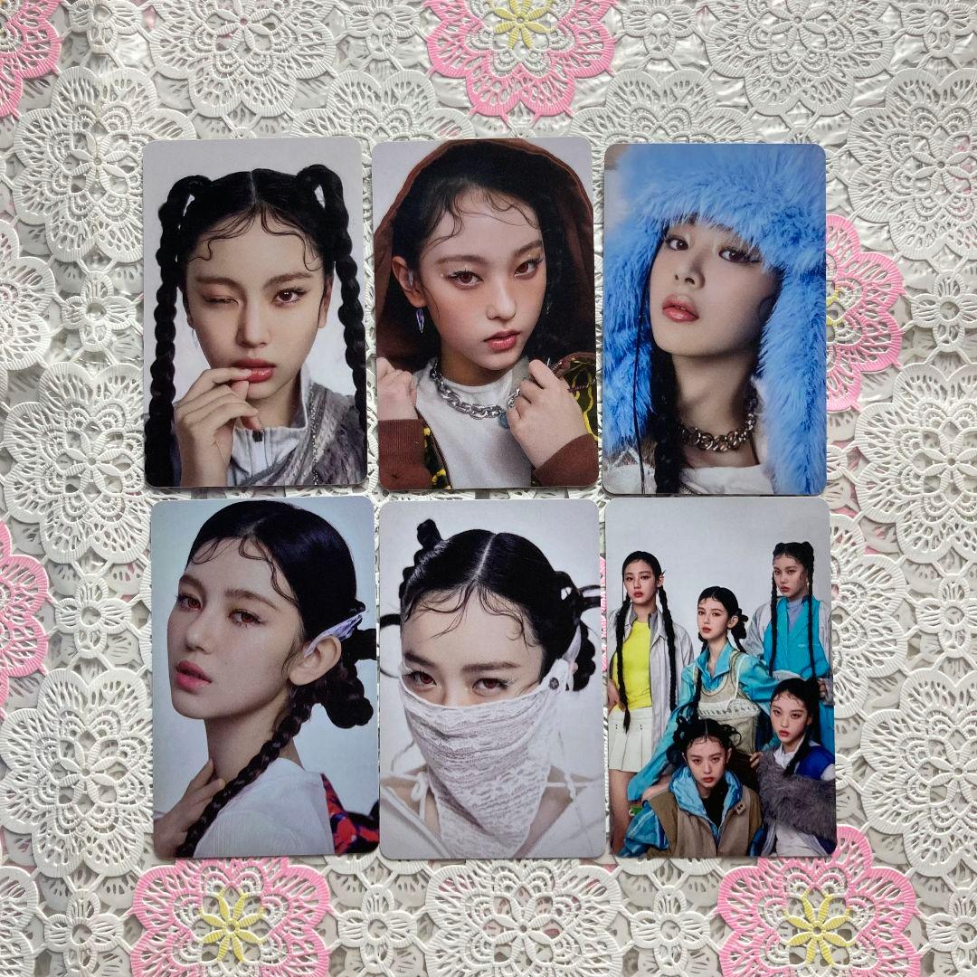 NewJeans complexcon 2025 香港 トレカ 6枚 NJZ newjeans complexcon 香港限定 トレカ6枚 NewJeans complexcon