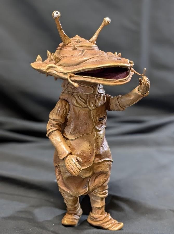 カネゴン「ウルトラQ」登場怪獣（エクスプラス）ソフビフィギュア