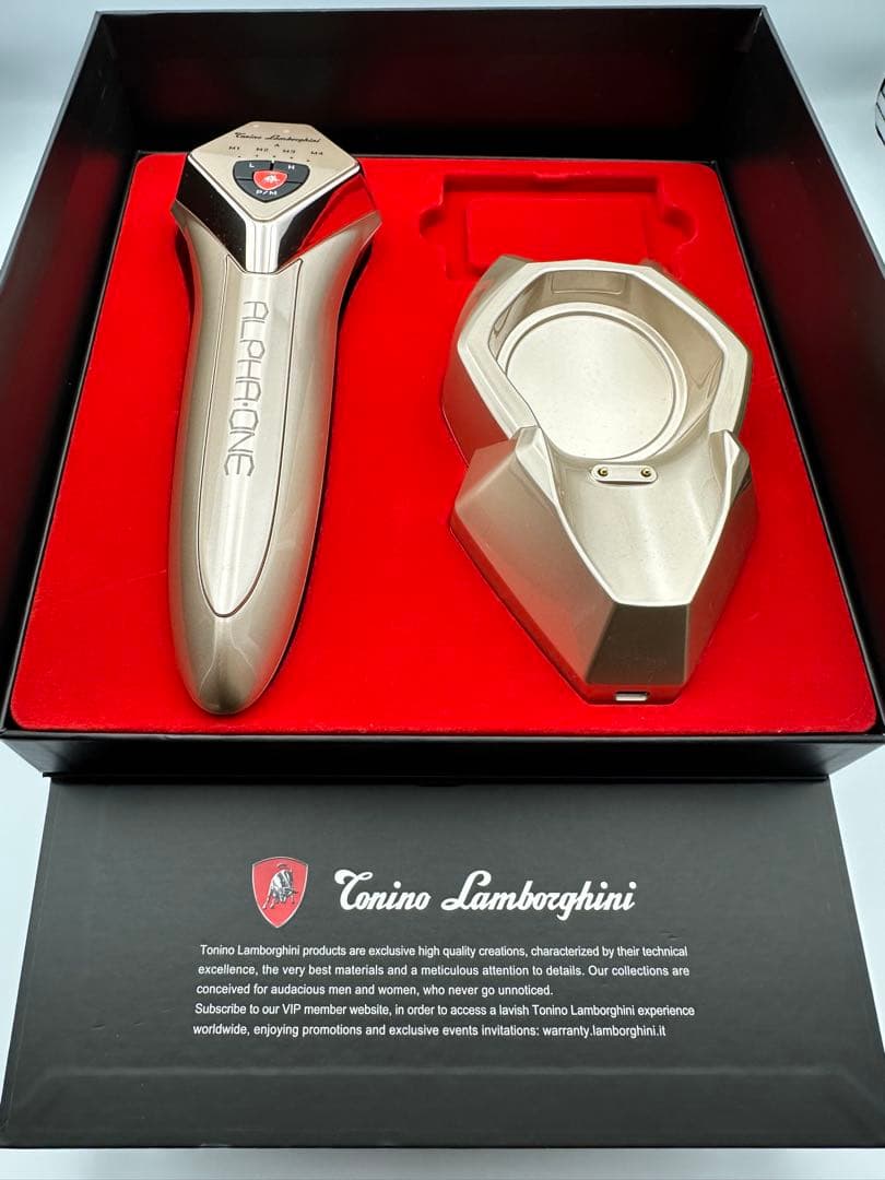 トニーノ ランボルギーニ アルファワン 美顔器 ALPHA ONE 完品 - メルカリ