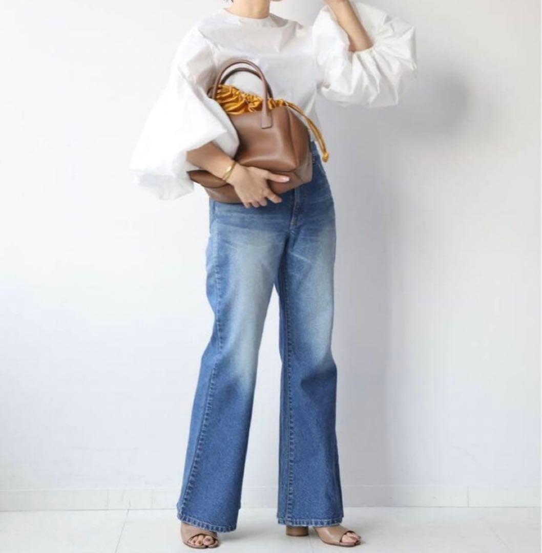 CELERI 2025SS パフスリーブシャツ 白 ドゥーズィエムクラス - メルカリ