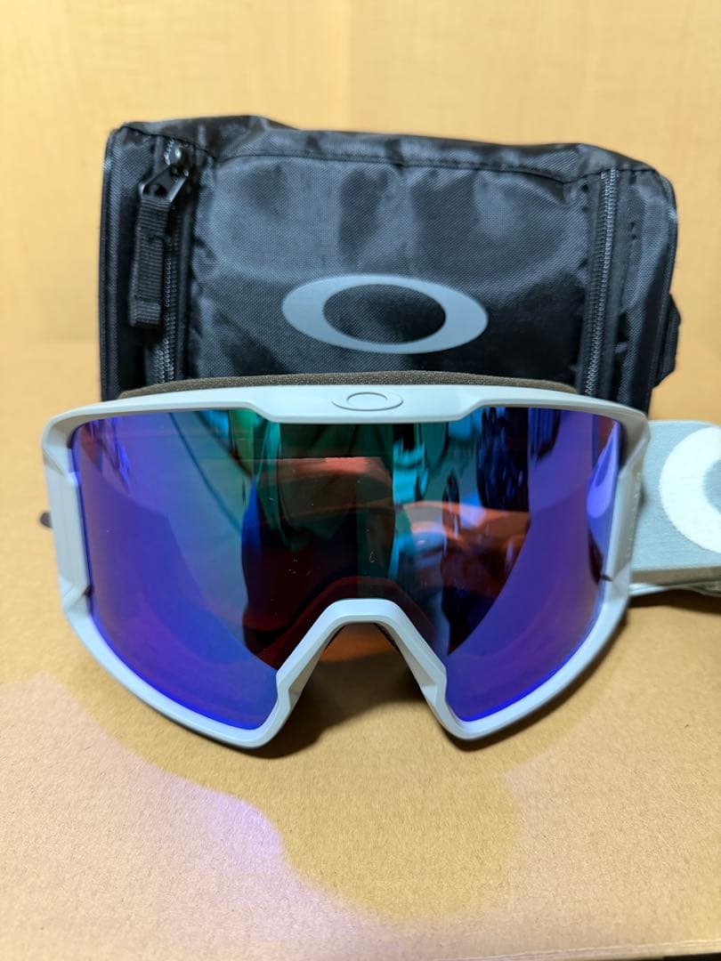 オークリー　ラインマイナー　L　マットグレー　プリズム　ゴーグル　OAKLEY OAKLEY オークリー LINE MINER L ラインマイナーエル RENE RINNEKANGAS