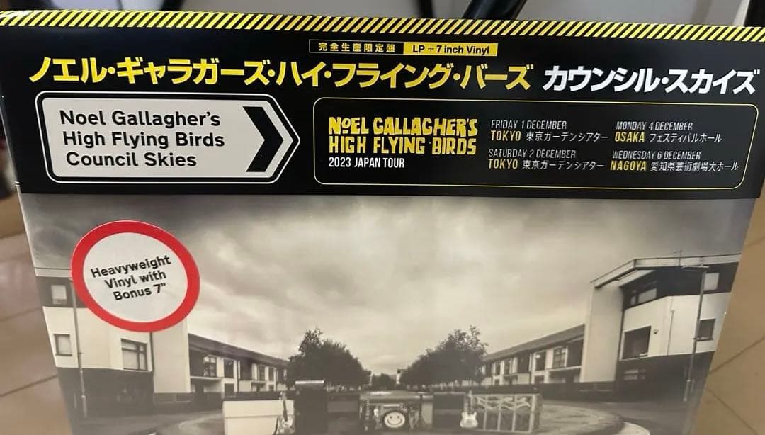 Noel Gallagher来日会場限定帯付Council Skies レコード - メルカリ