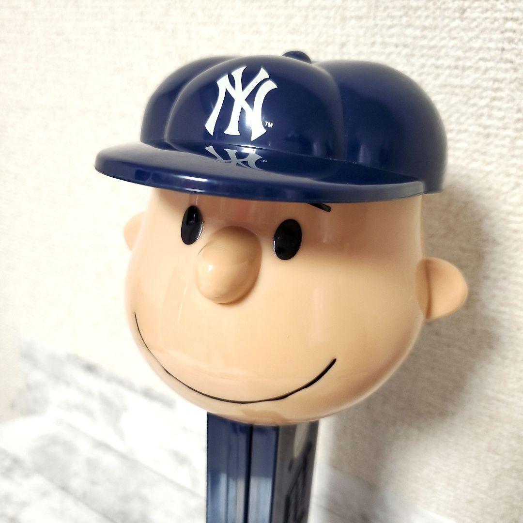 ジャイアントペッツ PEZ スヌーピー チャーリーブラウン ヤンキース