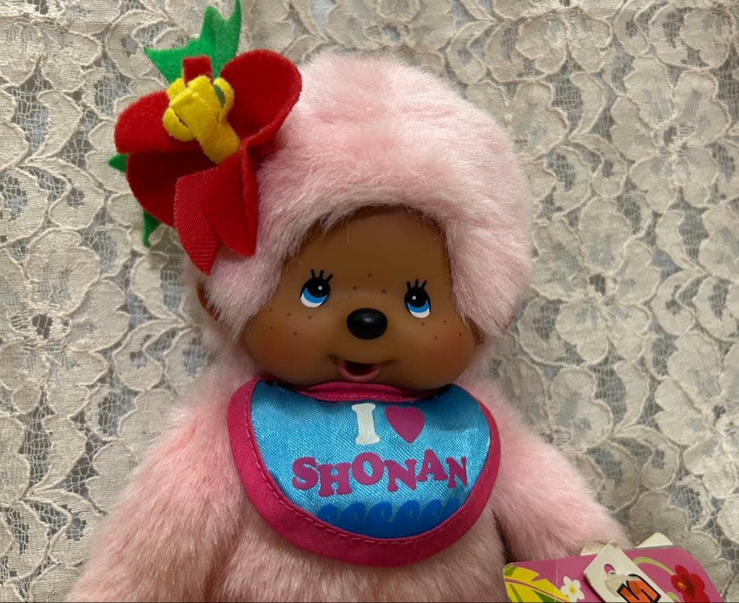 モンチッチ 湘南限定 ロコガール ピンク ぬいぐるみ 日焼け ガングロ