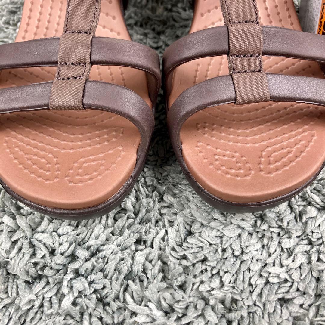 新品 CROCS クロックス サイプラス W8 24cm ダークブラウン 廃盤 crocs