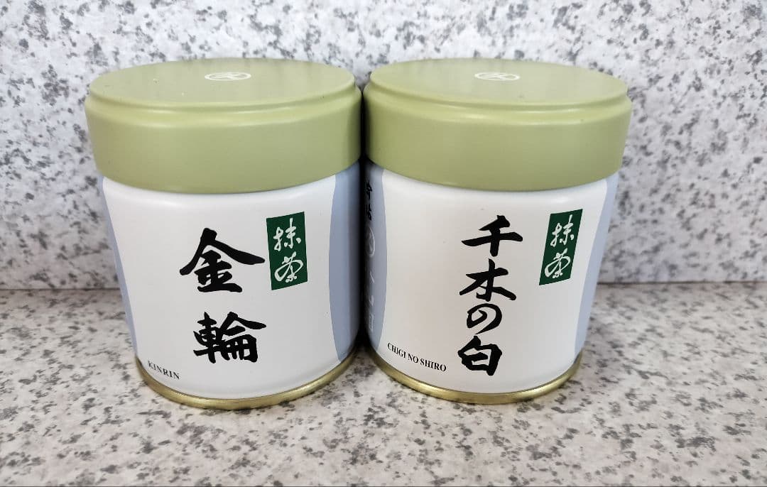 【説明欄必読】宇治 丸久小山園 抹茶 金輪40g缶 千木の白40g缶【転売禁止】 抹茶 宇治 丸久小山園 金輪 40g 缶詰（きんりん） 濃茶 薄茶 茶道 京都