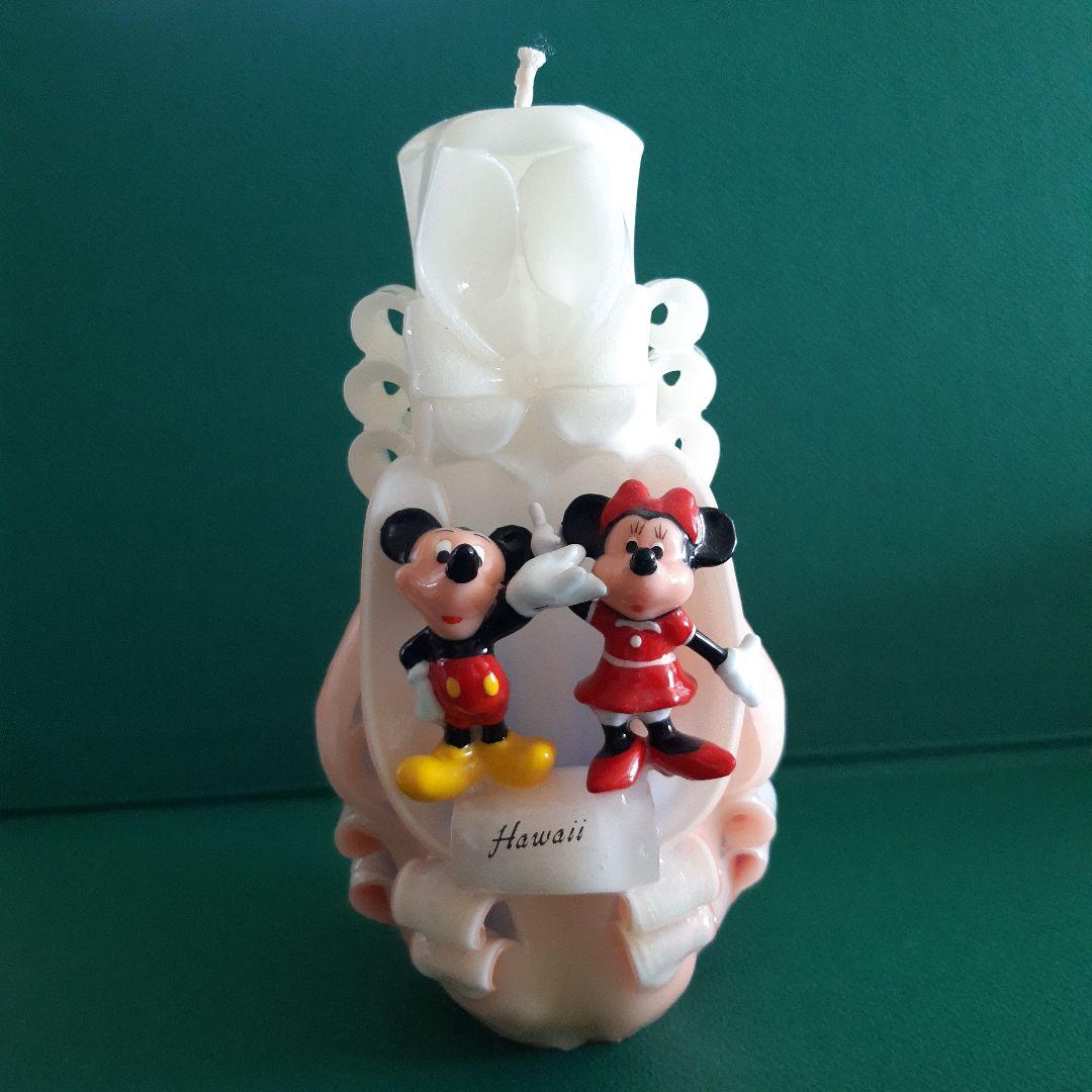 ディズニー ミッキー ミニーのキャンドル - メルカリ