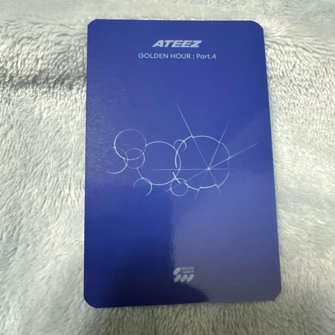 ateez soundwave 特典トレカ ヨサン - メルカリ