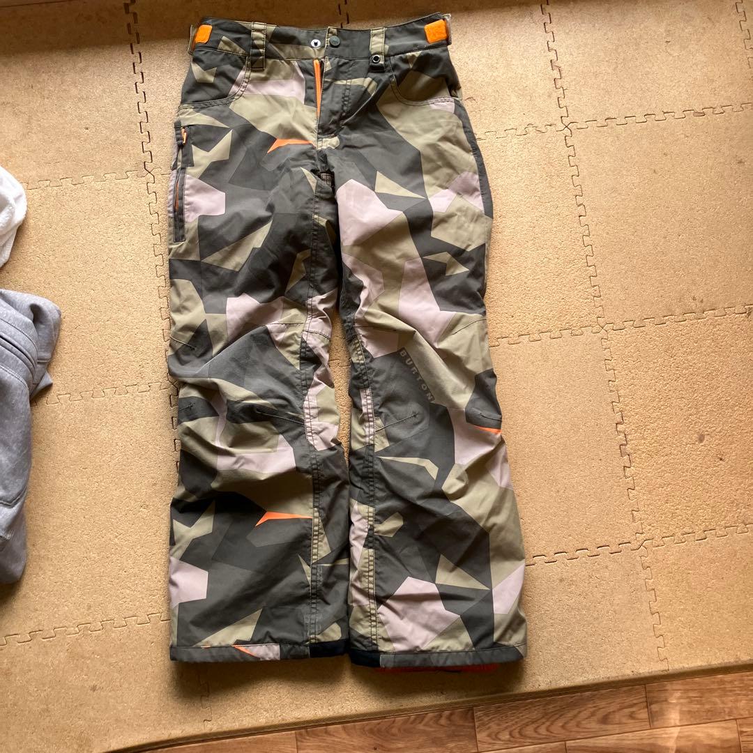 BURTON カモフラージュ スノーボードパンツ Mサイズ - メルカリ