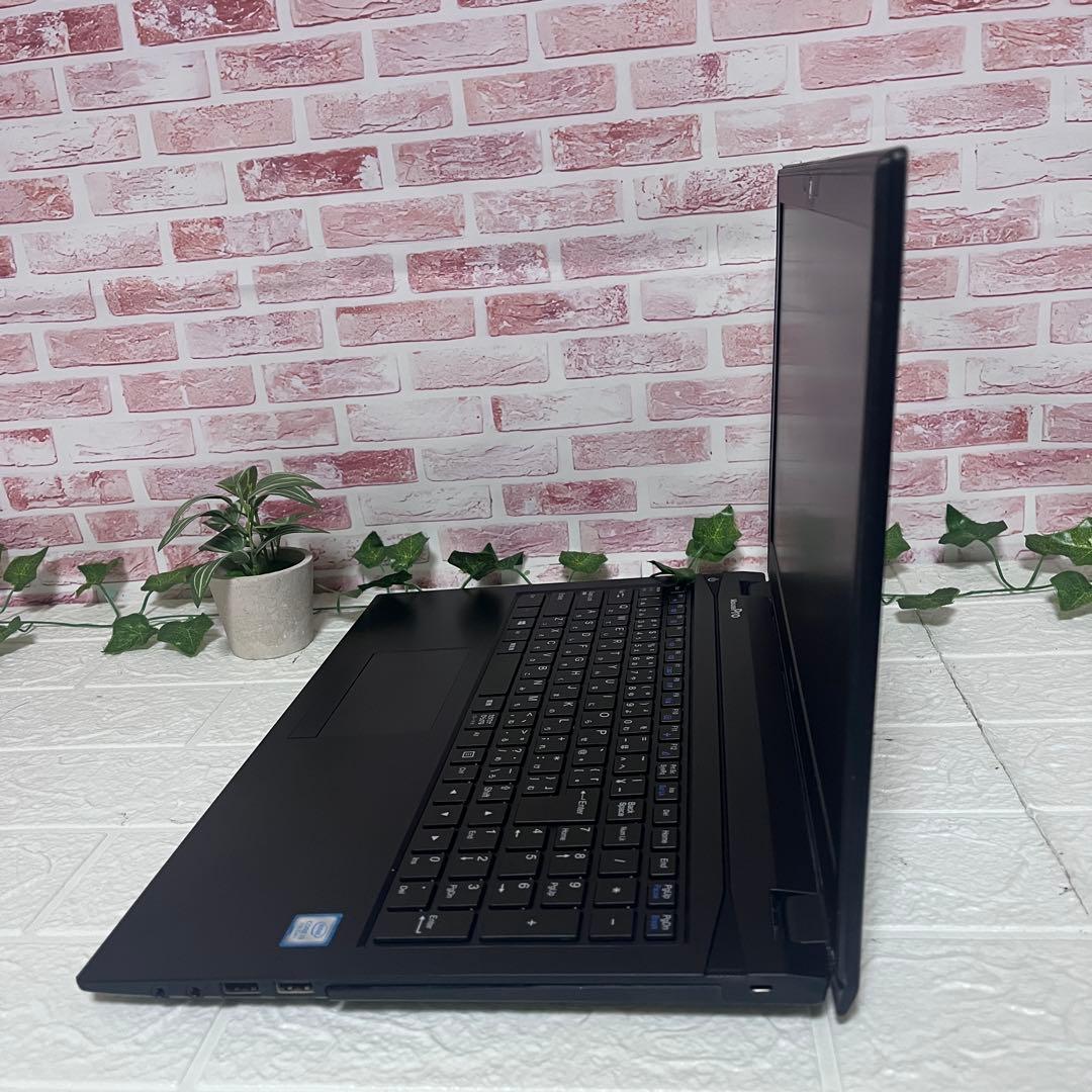 ☆美品 SSD240GB メモリ8G☆i3-7100U カメラ ノートPC129