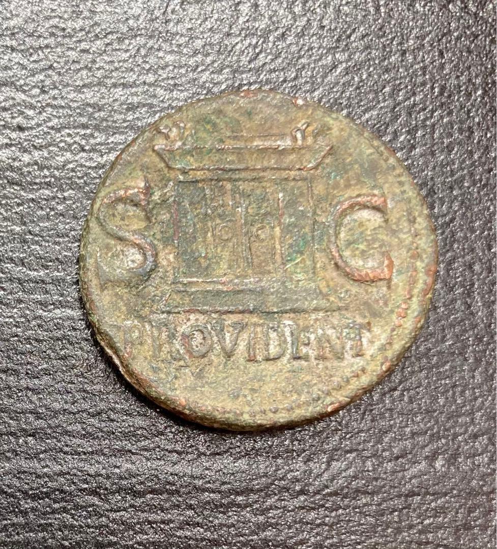 ローマ帝国 アウグストゥス帝 アス銅貨‼︎/テトラドラクマ デナリウス