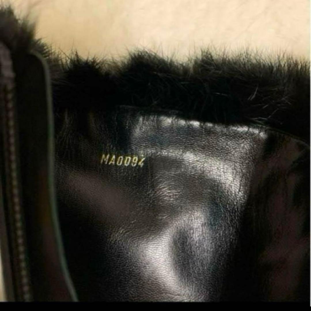 【定価30万】《超レア商品》ルイヴィトンリボンファーエナメルブーツ