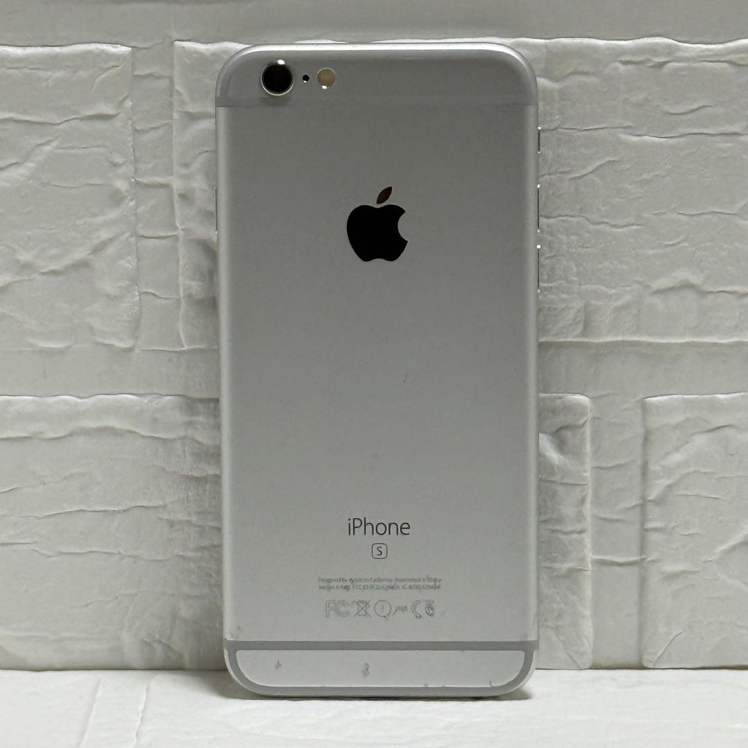 iPhone 6s 64GB シルバー SIMフリー 電池100% - メルカリ