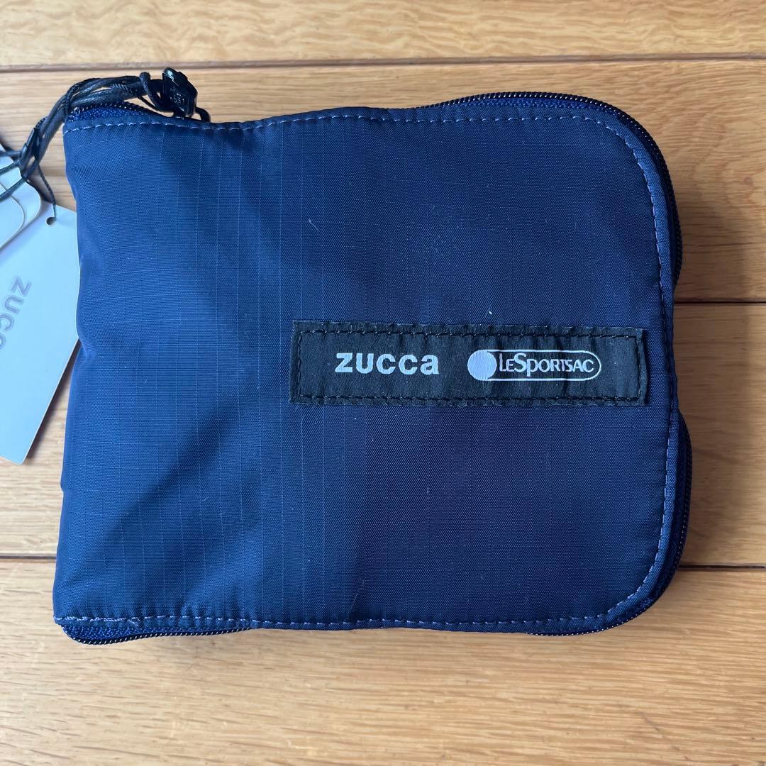 zucca LESPORTSAC ネイビーエコバッグ 未使用 - メルカリ
