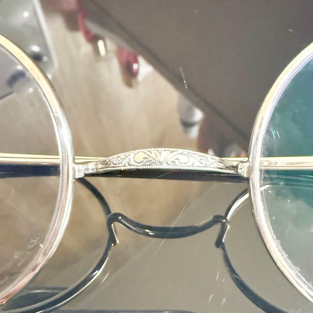 白山眼鏡店 銀製一山 メガネ 純銀一山 ラウンド - メルカリ
