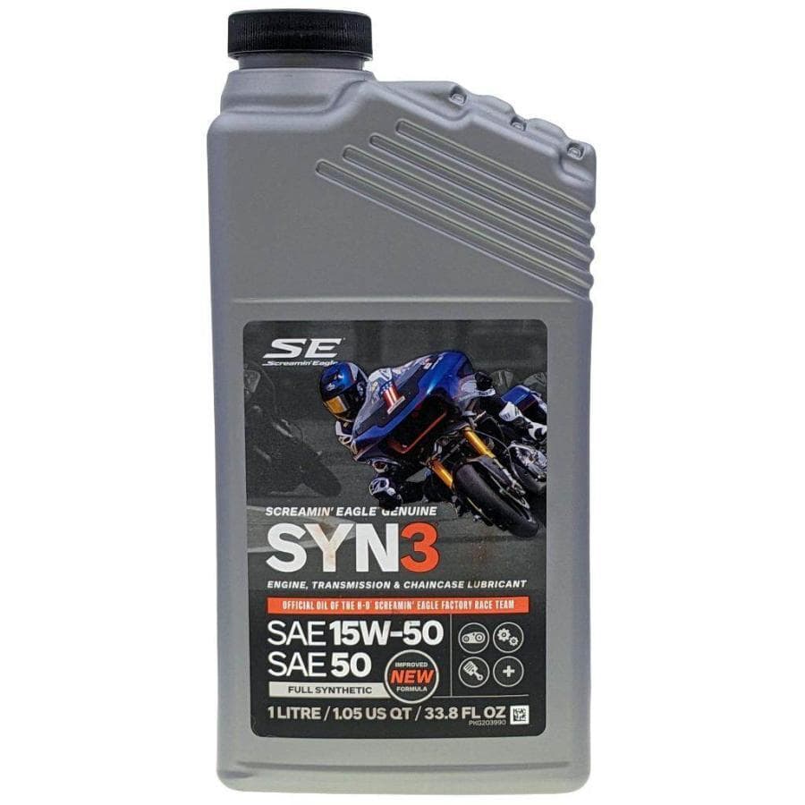 12本 ハーレー純正オイル SYN3 100％化学合成 SAE 15w/50 - メルカリ