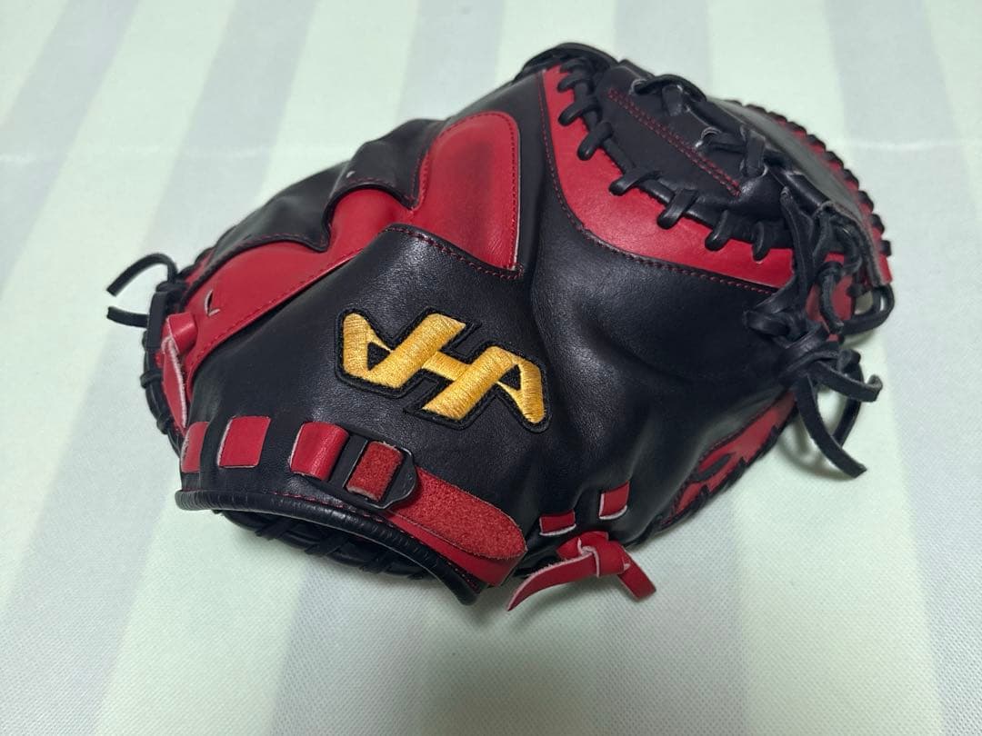 ハタケヤマ　キャッチャーミット軟式用　大人用 甲斐拓也モデル　TH-SH19 Amazon | キャッチャーミット 軟式 一般 ハタケヤマ 野球 大人 M19型