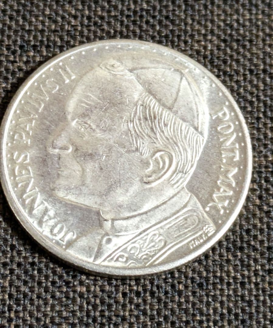 ヨハネ・パウロ2世 記念メダル 3枚セット SV900 銀製 - メルカリ