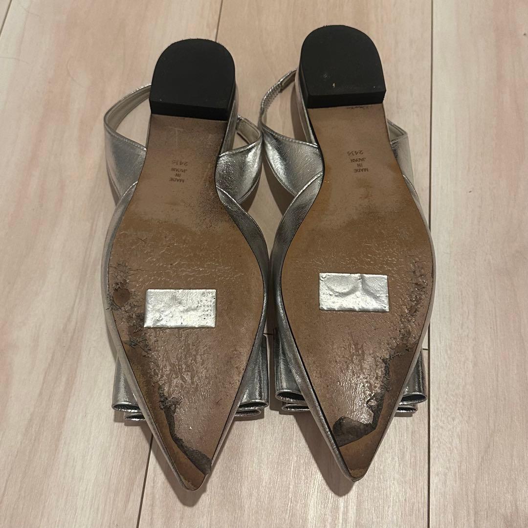 週末限定お値下げ ohga ビックリボンパンプス - メルカリ