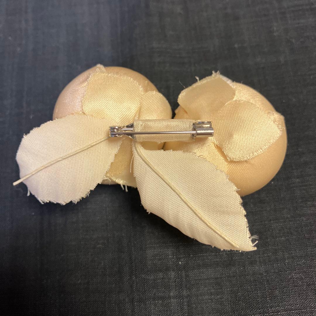 ミナペルホネン tsubomi ブローチ ベージュ 正規品 箱付き[希少