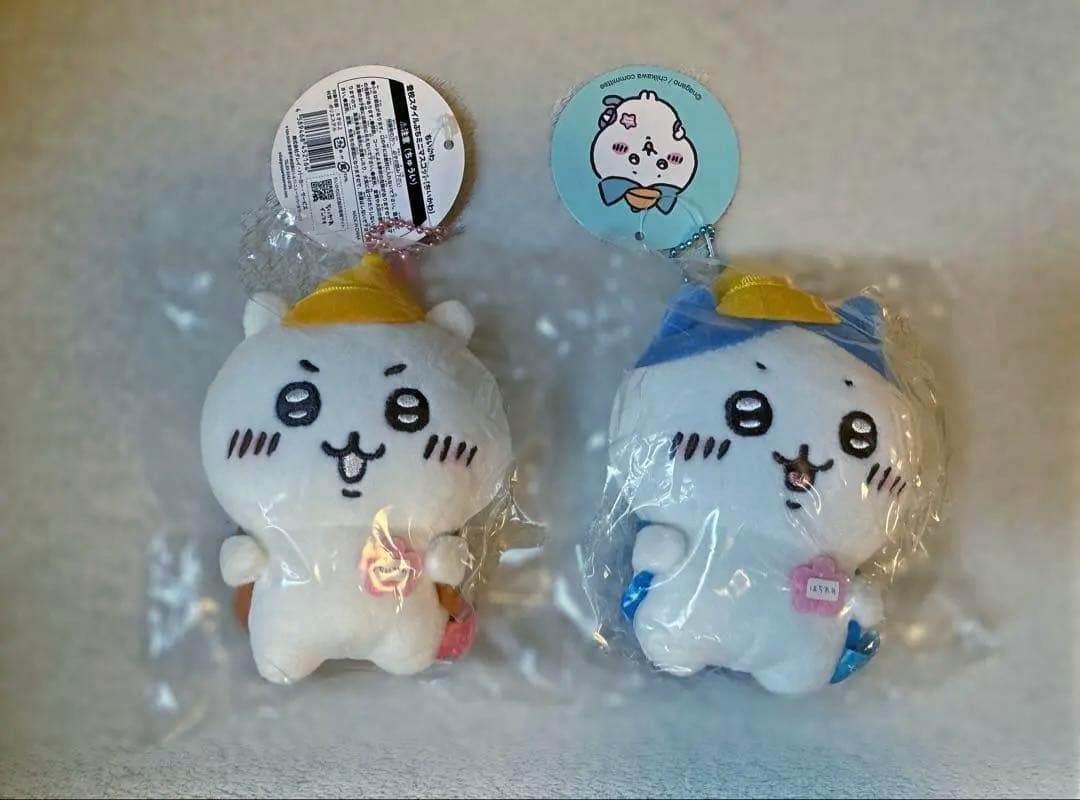 ちいかわ ハチワレ 登校スタイル マスコット 2個セット 新商品／ 『登校スタイルぷちミニマスコット』 （#ちいかわ / ハチワレ