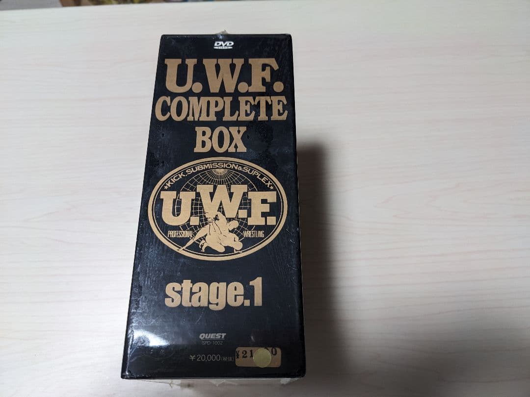 U.W.F. COMPLETE stage.1 DVD-BOX 未使用