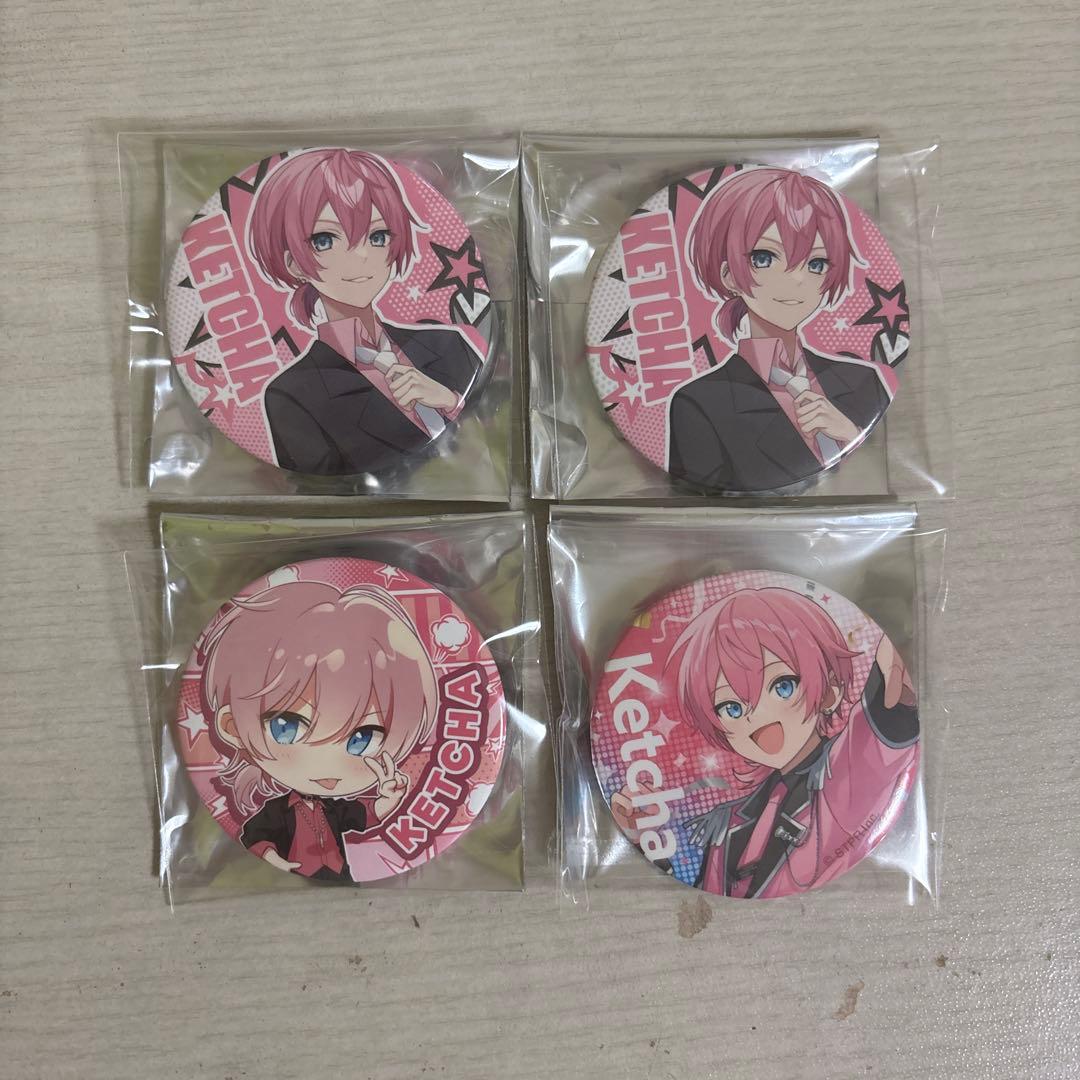 AMPTAK×COLORS 缶バッジ けちゃ すとふぇす - メルカリ