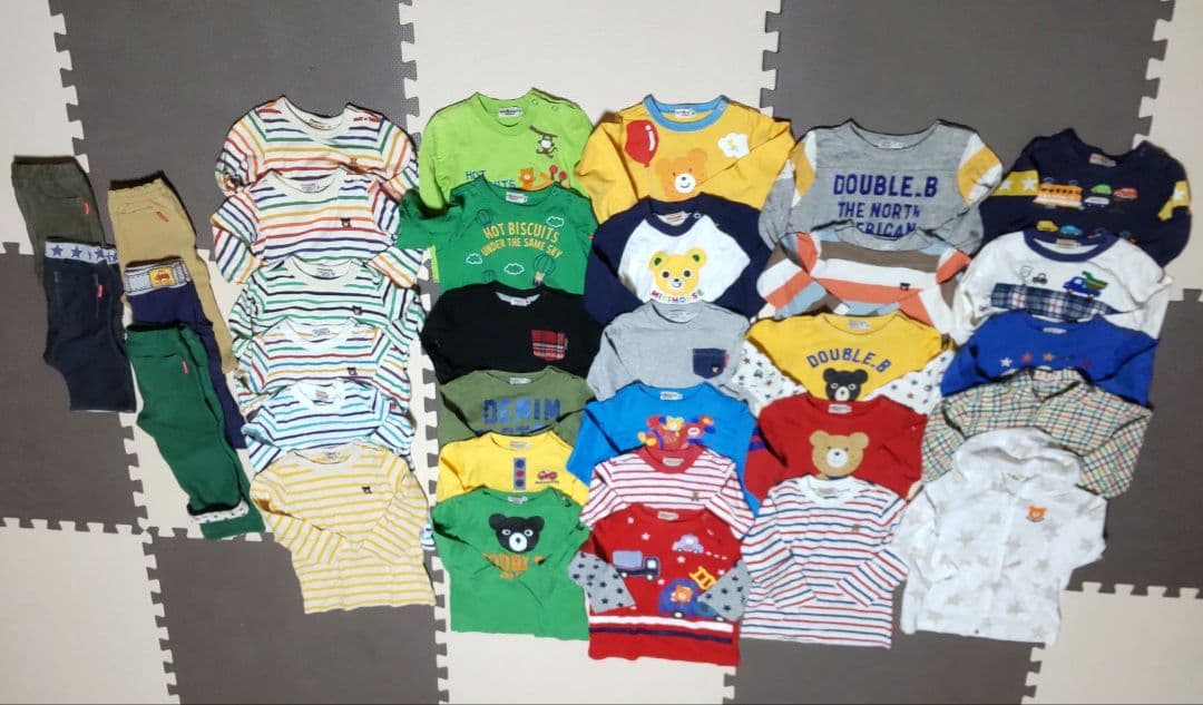 90　ミキハウス　まとめ売り 2026年最新】ミキハウス90まとめ売りの人気アイテム - メルカリ