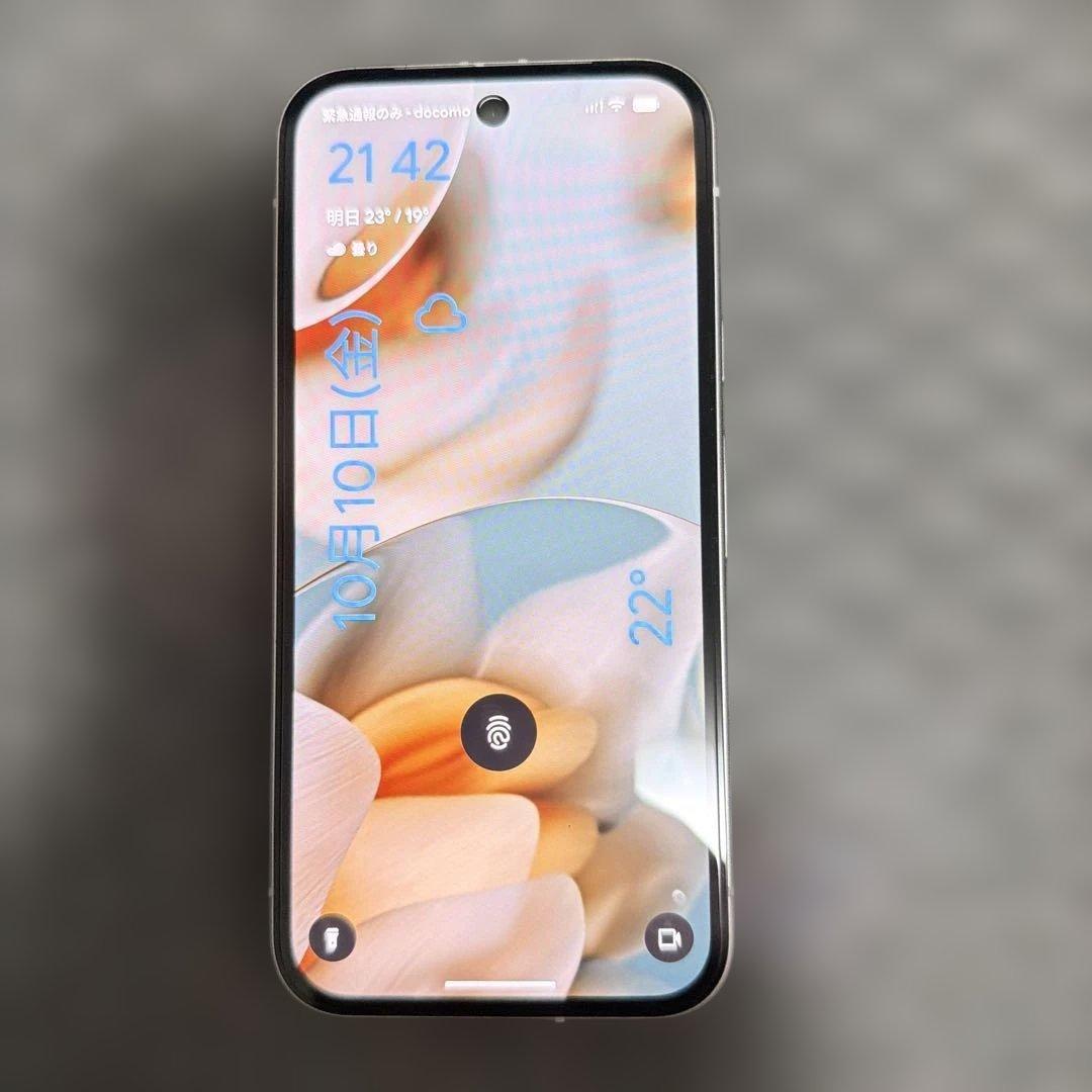 【中古美品】Google Pixel 9a ホワイト 128GB Google Pixel 新品未開封 9a 128GB+8GB Porcelain 白 SIMフリー