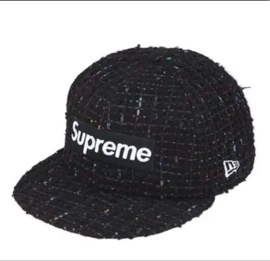 Supreme Boucl Box Logo New Era CAP キャップ org.jpg