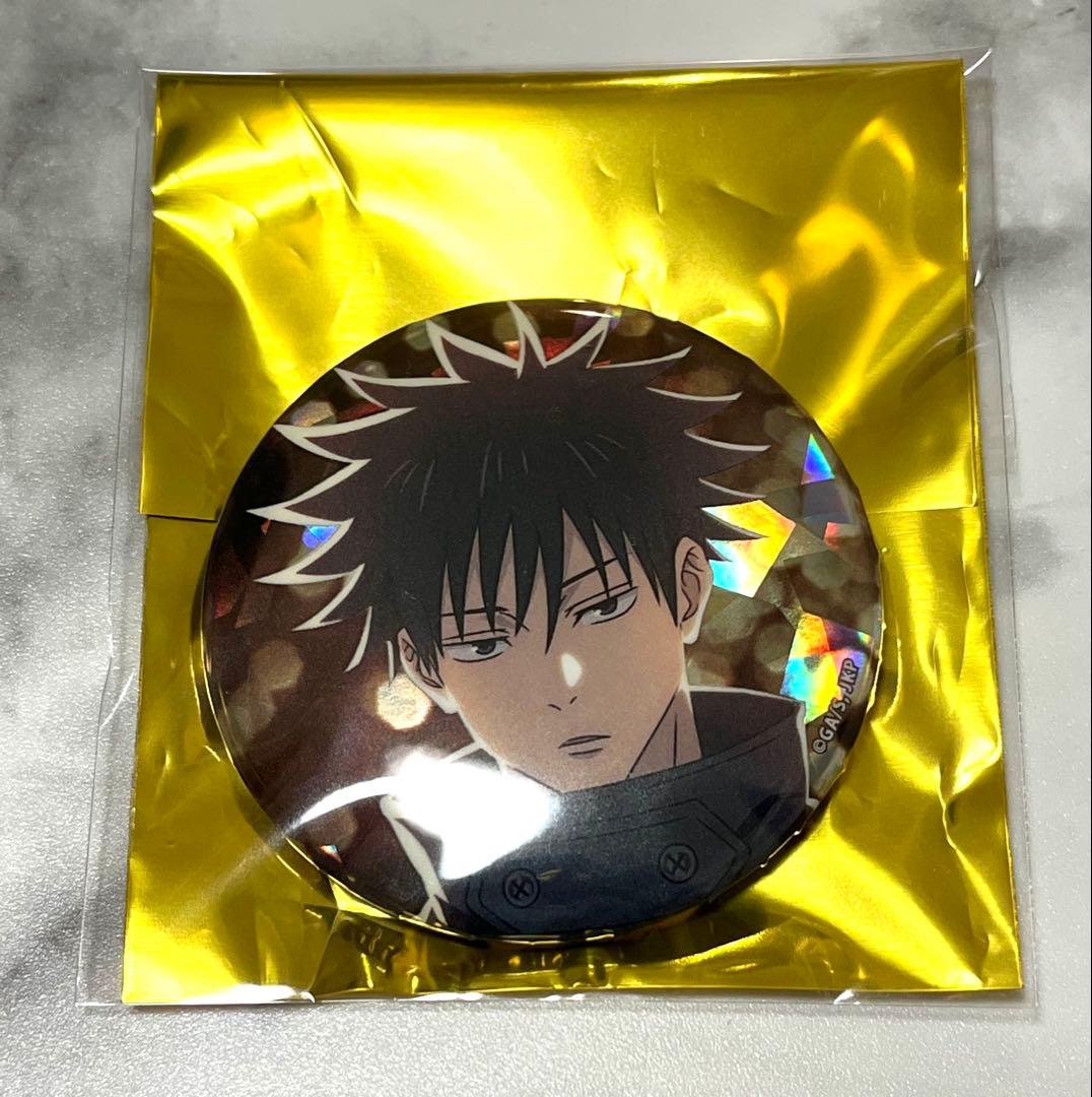 呪術廻戦 マルキューブ 伏黒恵 イルミネーション ホロ 缶バッジ カラー