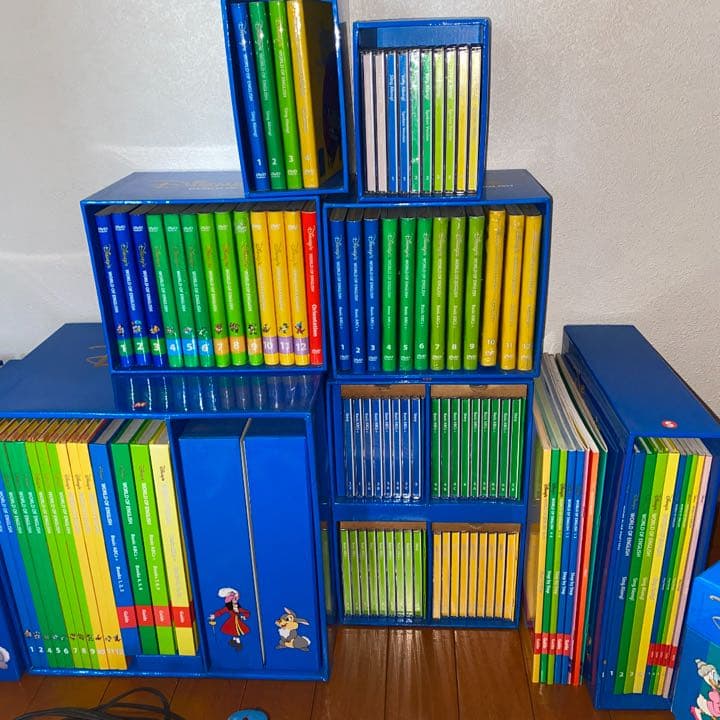 DWE ワールドファミリー ディズニー英語システム 2005年購入