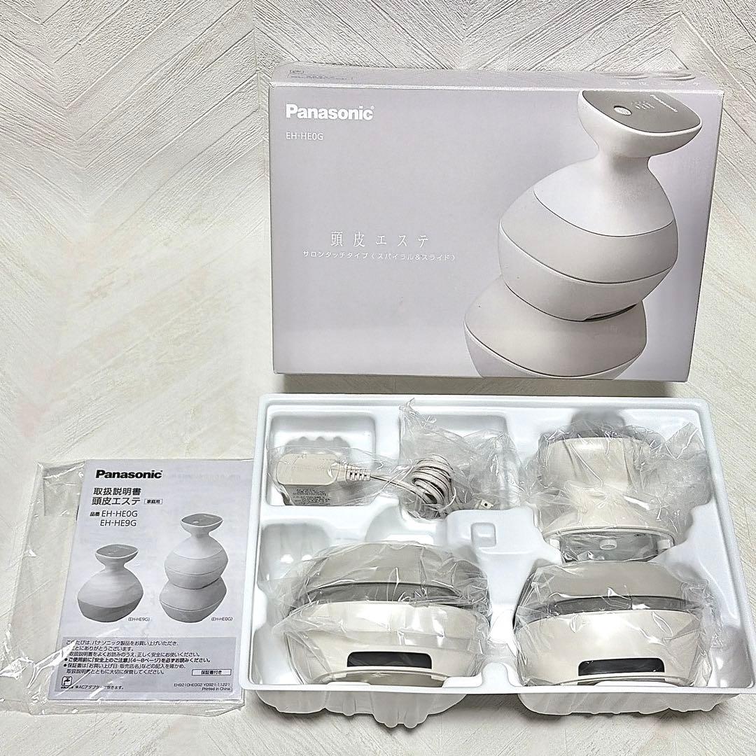未使用 Panasonic 頭皮エステ EH-HE0G パナソニック - メルカリ