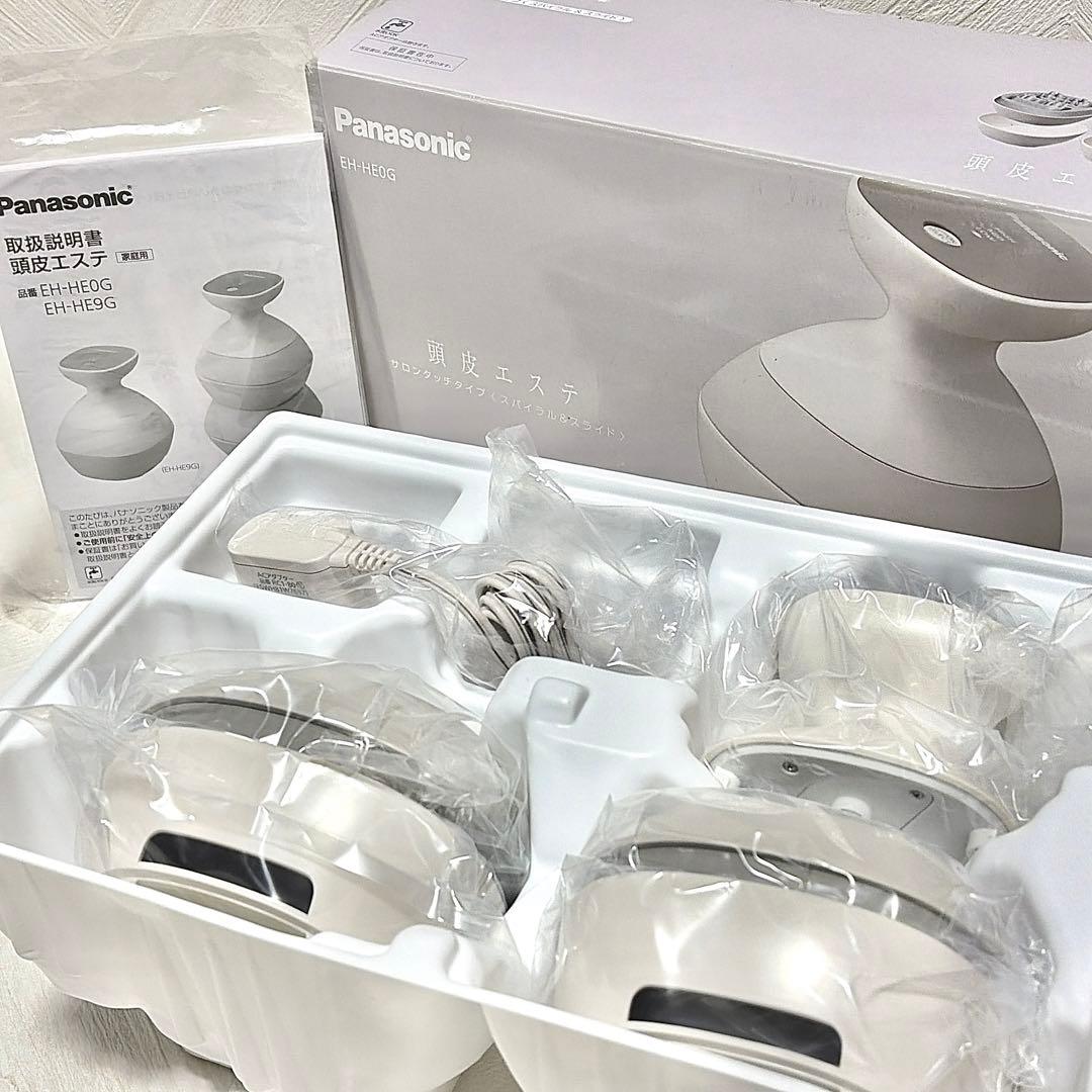 未使用 Panasonic 頭皮エステ EH-HE0G パナソニック - メルカリ